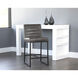 Spyros 37 inch Overcast Grey Counter Stool